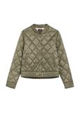 Przejściowa kurtka damska w kolorze khaki KURDT-0564A-55(W26)