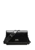 Czarna elegancka skórzana torebka damska TORES-1356-9F(Z26)