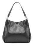 Czarna skórzana damska torebka shopper TORES-0636D-99(Z26)