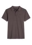 Męska koszulka polo w kolorze brązowym POLMT-0055A-1I(W26)