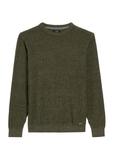 Sweter męski khaki SWEMT-0183-55(Z25)
