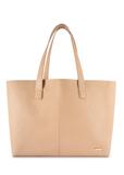 Beżowa torebka damska shopper TOREC-1208-1A(W26)