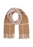 Duży szalik damski w kolorze camel SZADT-0100-1L(Z26)