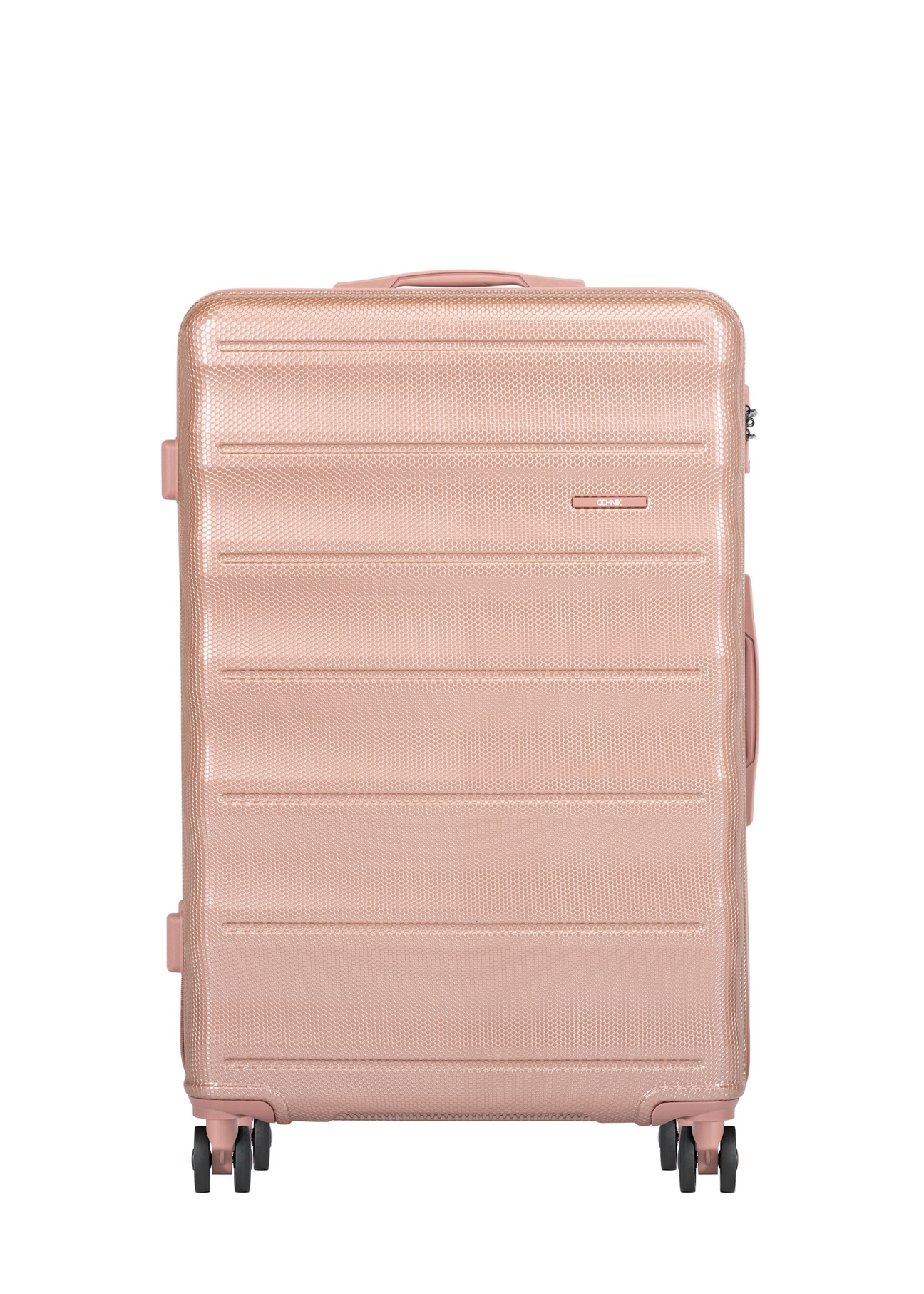Komplet walizek na kółkach 19'/24'/28' WALPC-0015-5B(W26), widok produktu z przodu na białym tle.