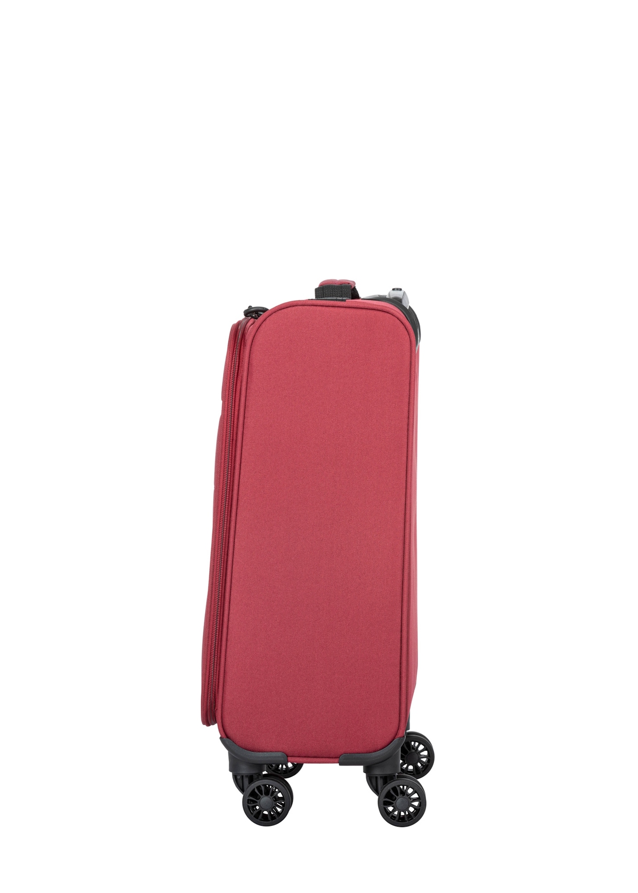 Komplet walizek na kółkach 19"/24"/28" WALNY-0045-4B(W26), widok produktu z boku na białym tle.
