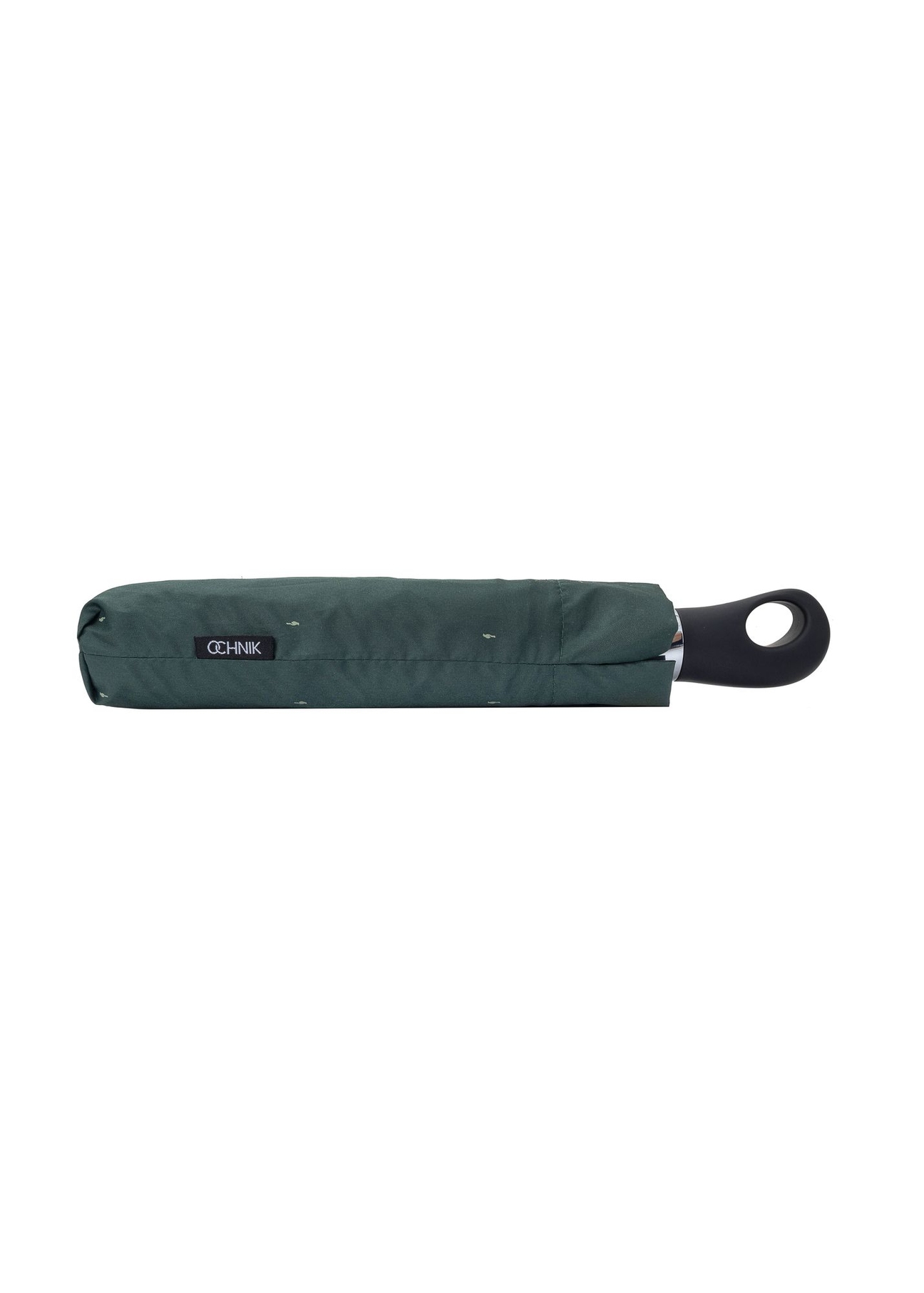 Składany parasol damski w kolorze zielonym PARSD-0012-54(W24)-02