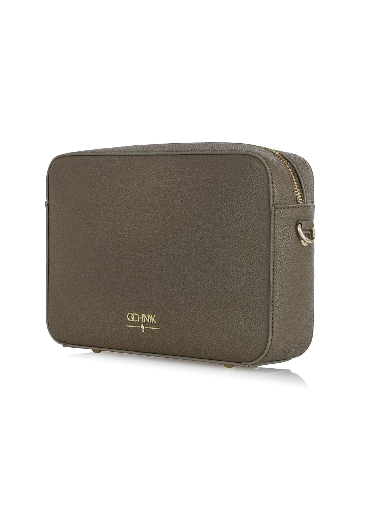 Klasyczna torebka damska w kolorze khaki TOREC-0003F-55(W24)-02