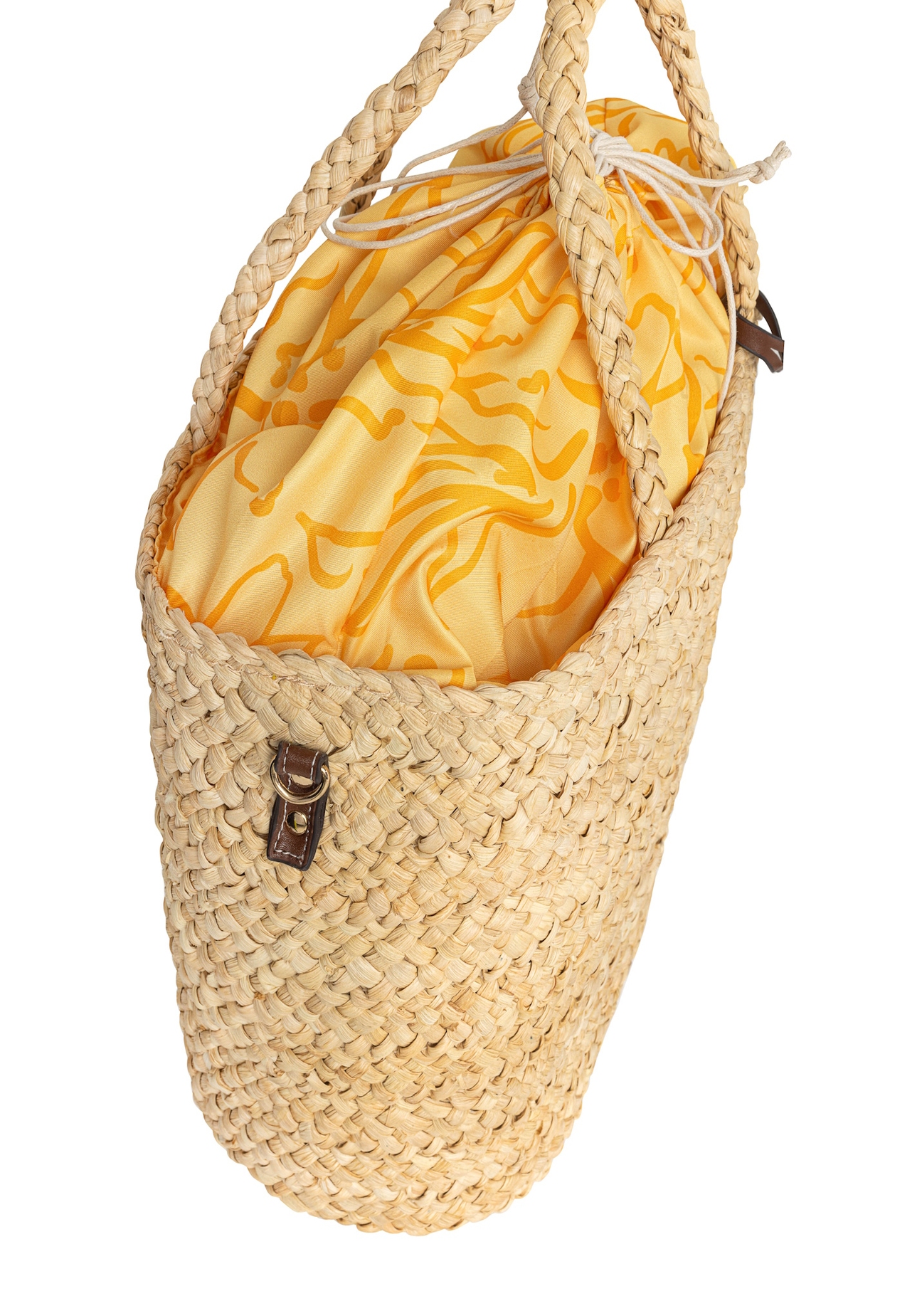 Słomkowa torebka damska shopper TOREC-0939A-25(W25)-06