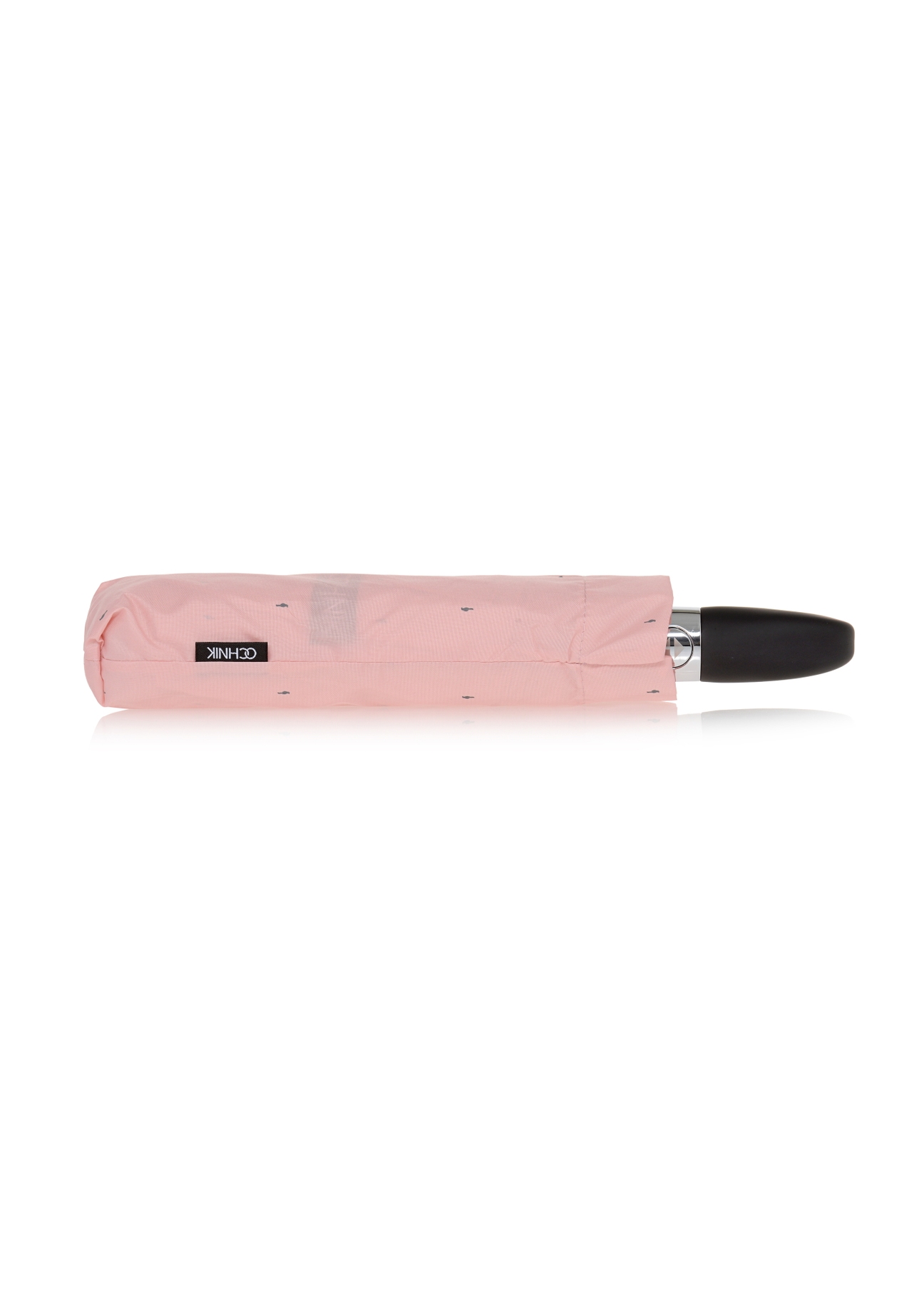 Składany parasol damski w kolorze różowym PARSD-0012-94(W23)-02