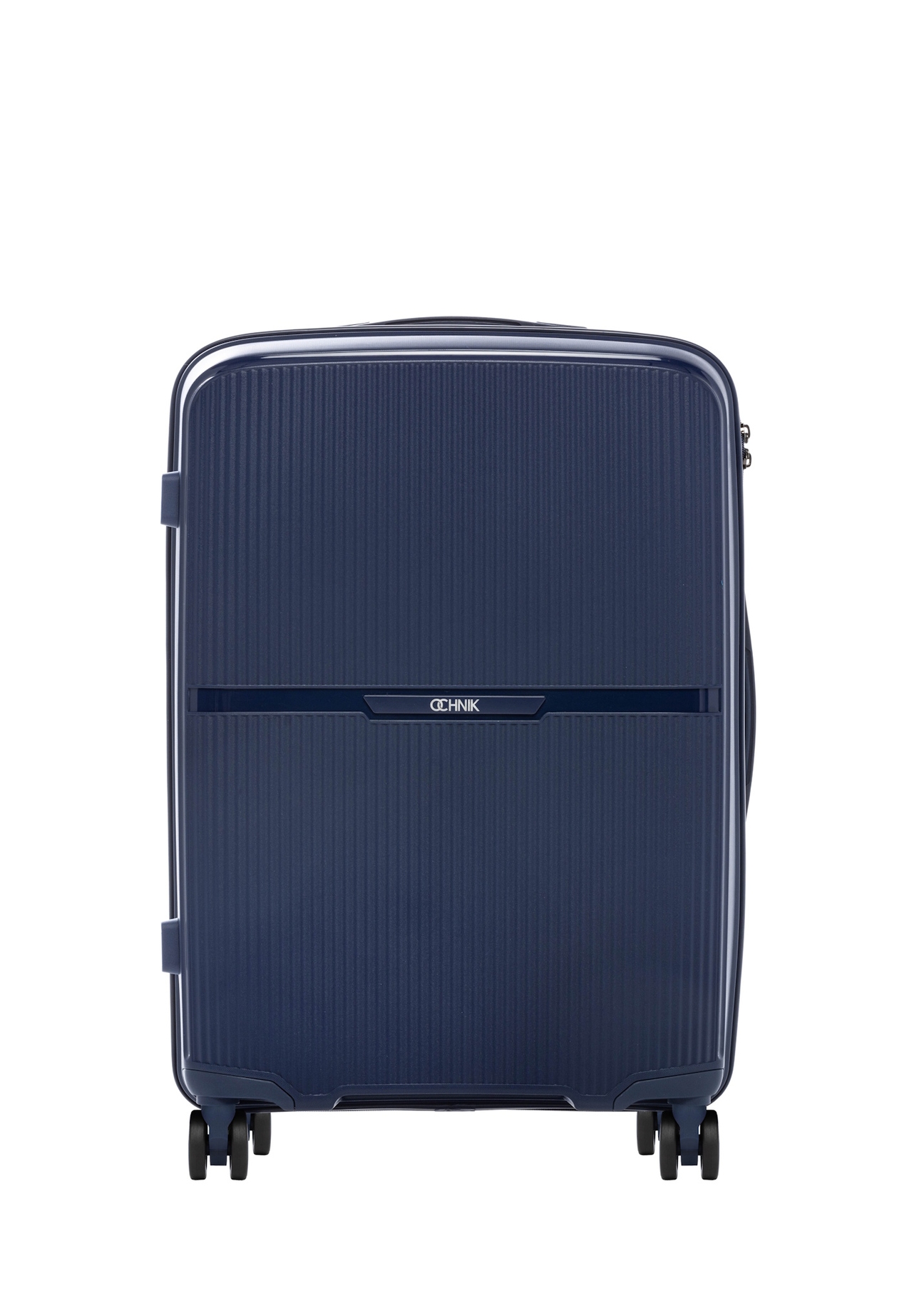 Komplet walizek na kółkach 19"/24"/28" WALPP-0026-7D(W26), widok produktu z przodu na białym tle.