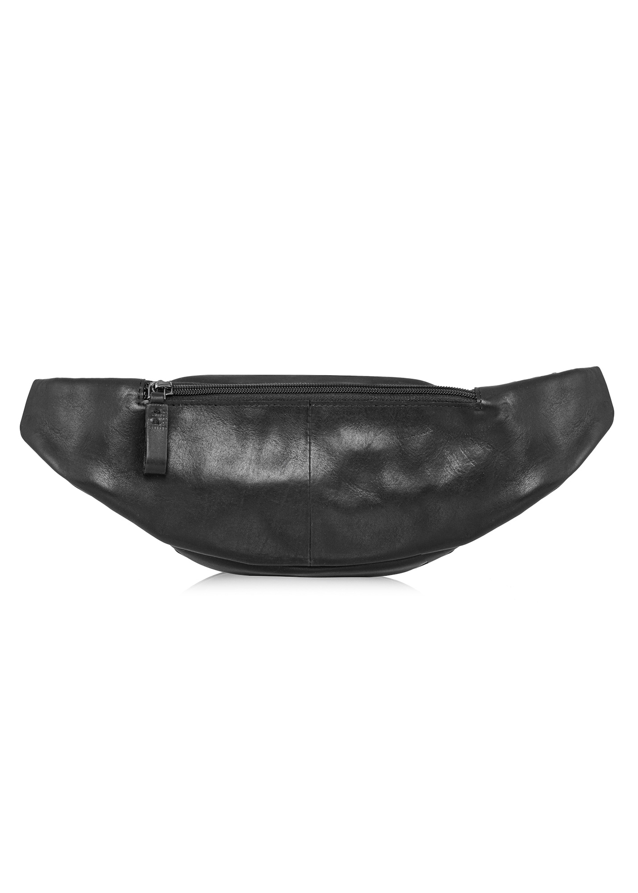 Skórzana czarna nerka męska TORMS-0107C-99(W25)-04