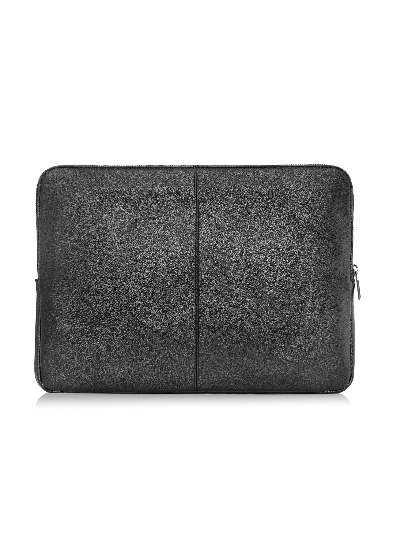 Czarna skórzana teczka na laptop TORMS-0455-99(W26)