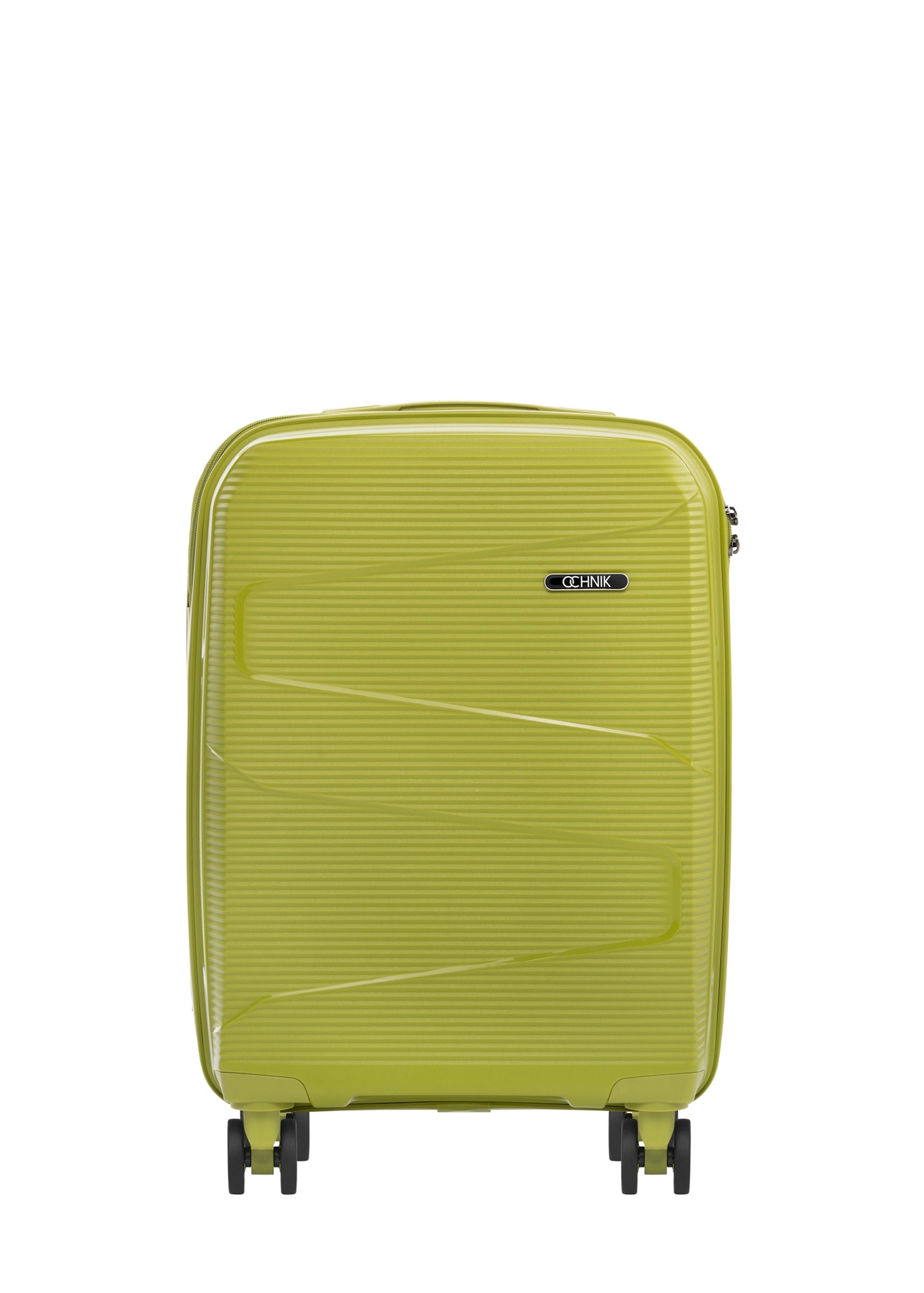 Komplet walizek na kółkach 19"/24"/28" WALPP-0028-8G(W26), widok produktu z przodu na białym tle.