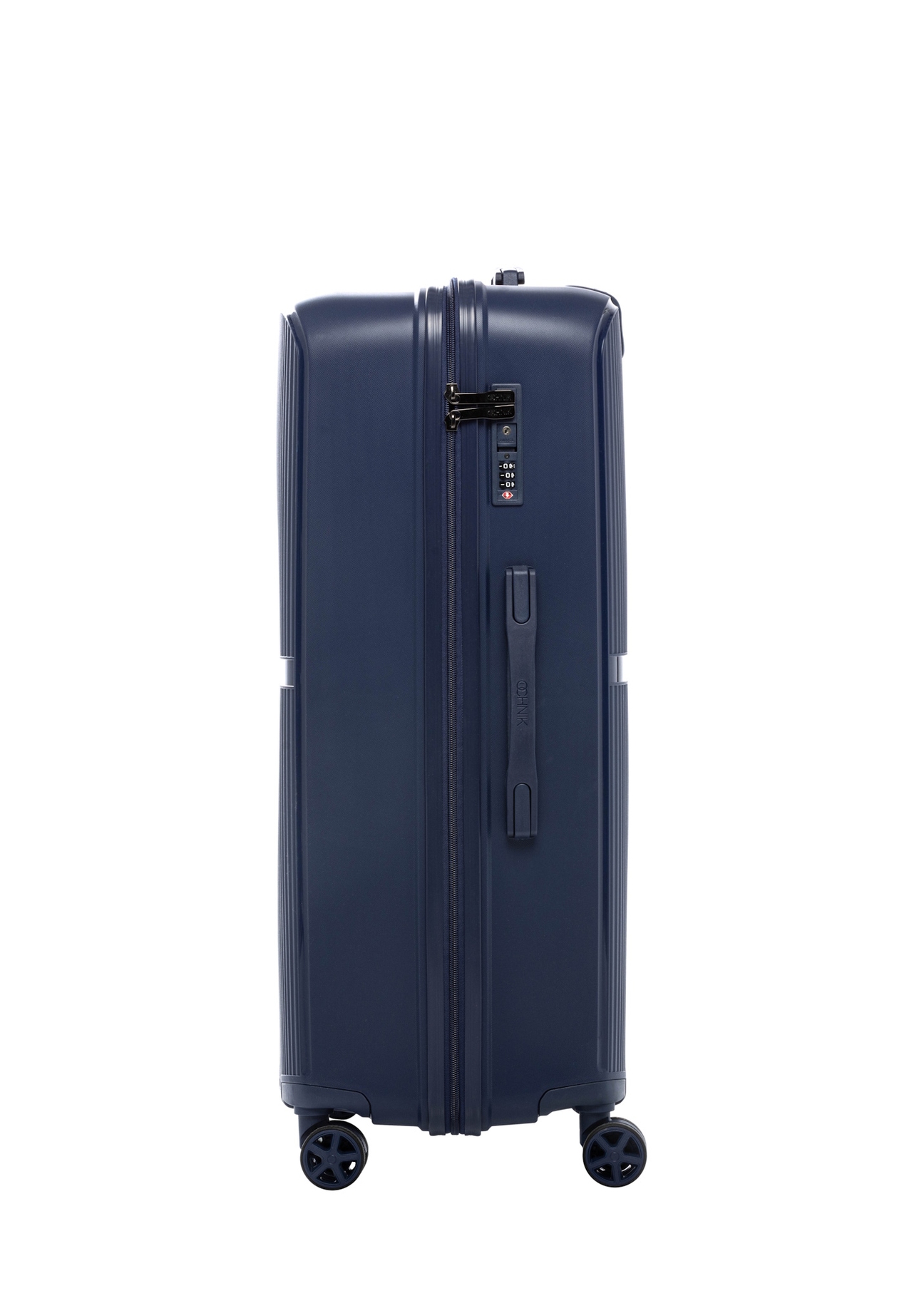 Komplet walizek na kółkach 19"/24"/28" WALPP-0026-7D(W26), widok produktu z boku na białym tle.