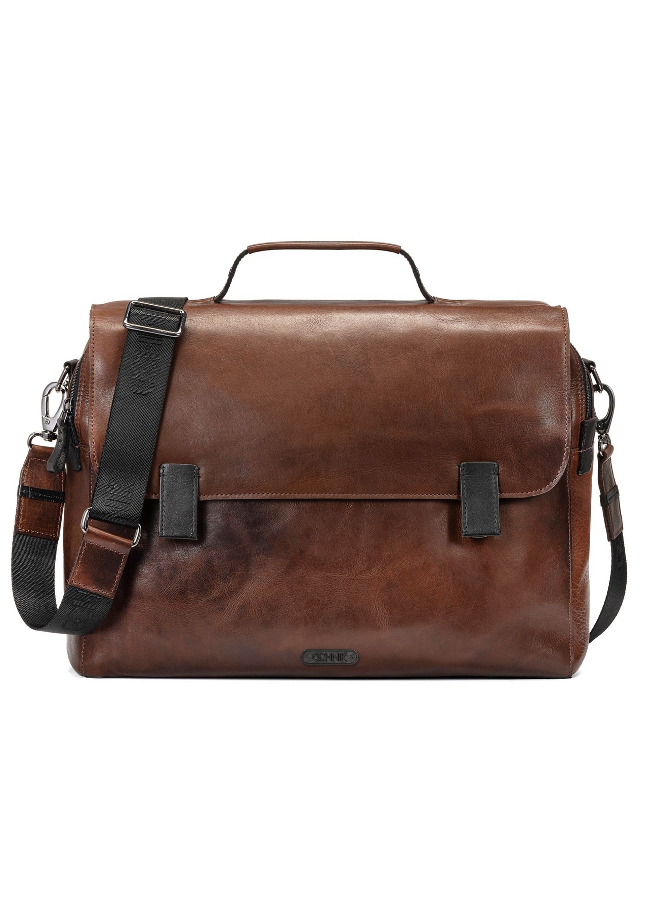 Brązowa skórzana teczka męska TORMS-0102C-79(W25)-01