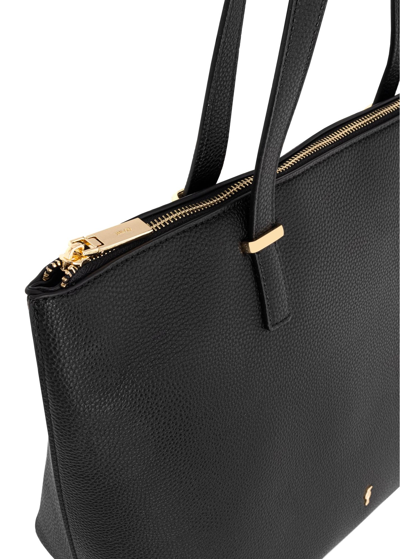 Czarna torebka shopper damska TOREC-0953A-99(Z25)