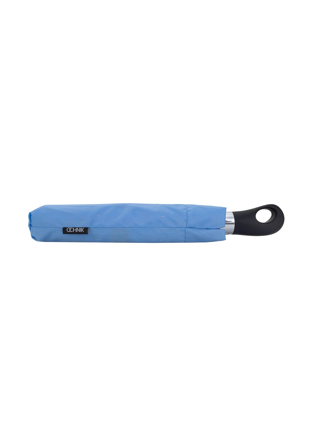 Składany parasol damski w kolorze niebieskim PARSD-0012-60(W24)-02