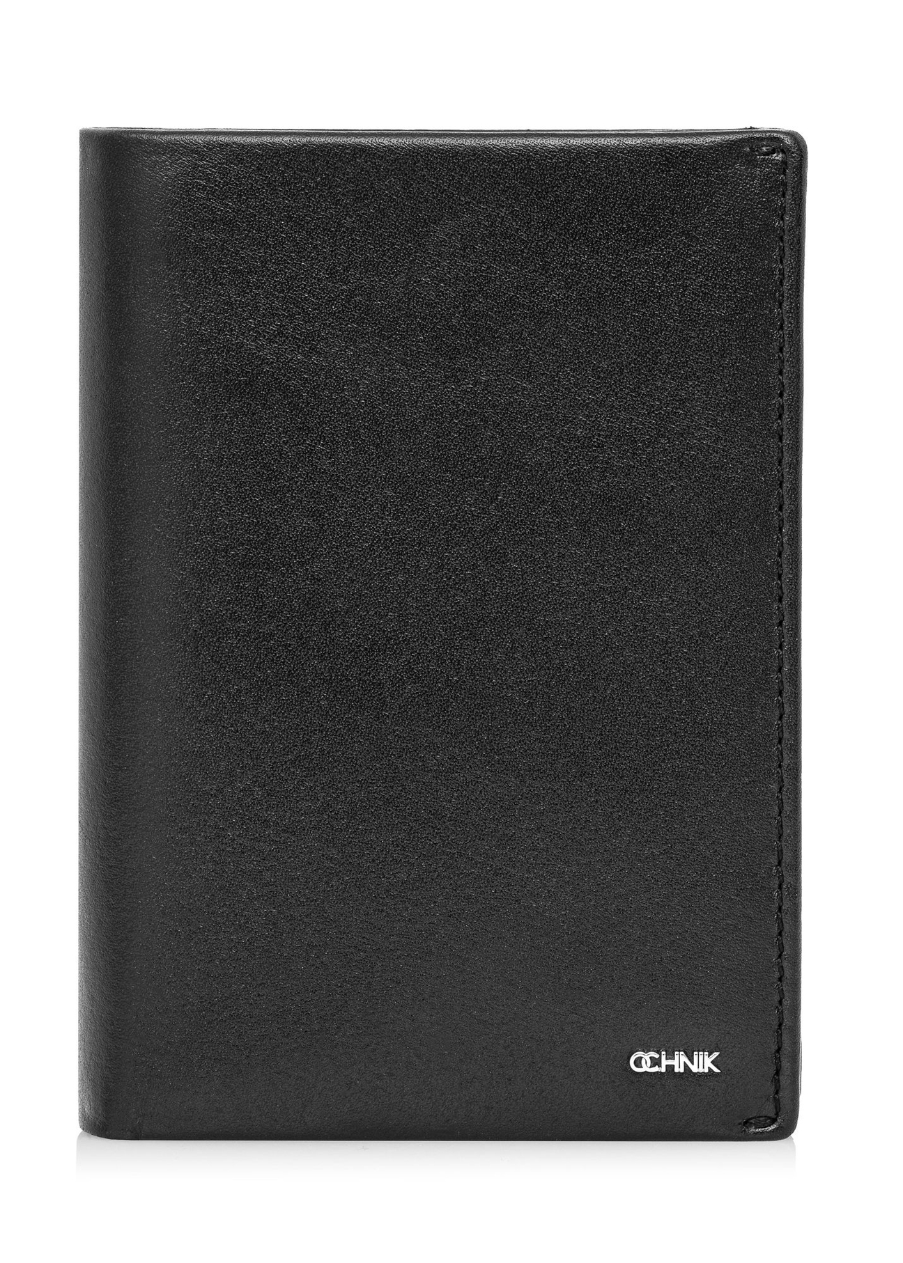 Czarny skórzany portfel męski PORMS-0406A-99(Z24)-01