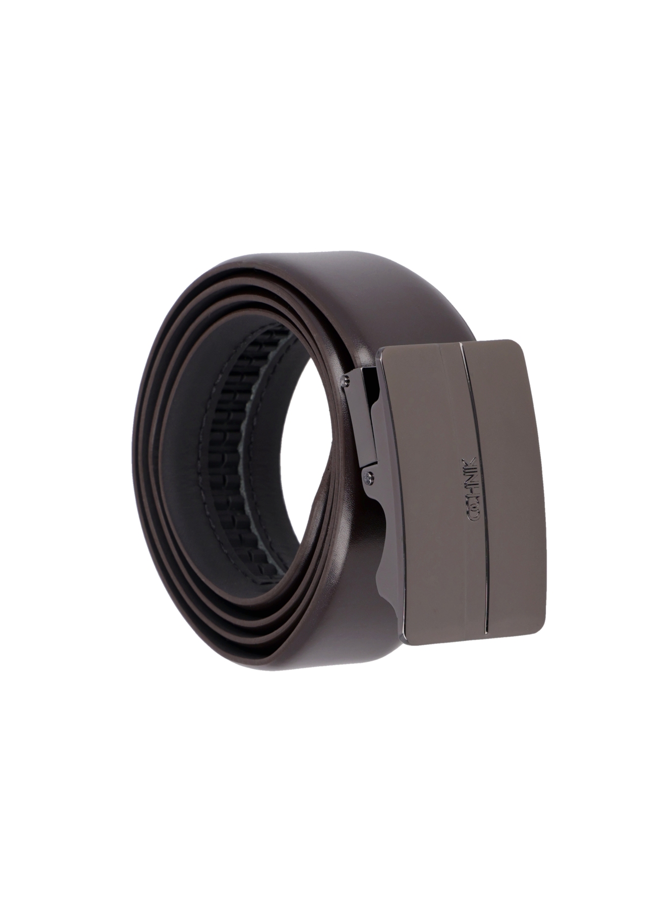 Brązowy skórzany pasek męski PASMS-0291-1I(Z26)
