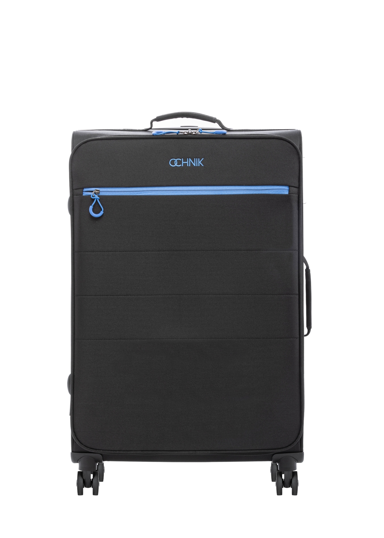 Komplet walizek na kółkach 19"/24"/28" WALNY-0045-99(W26), widok produktu z przodu na białym tle.