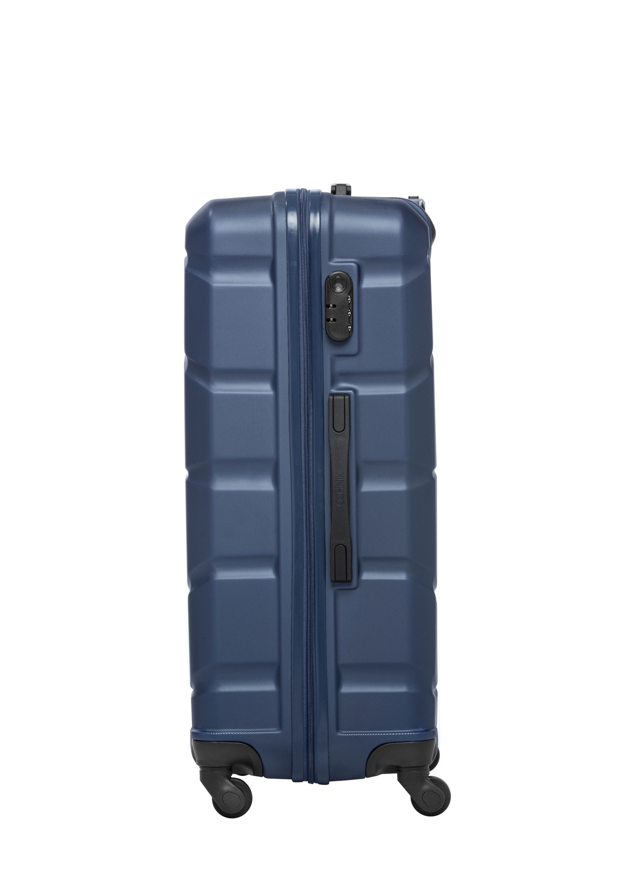 Komplet walizek na kółkach 19'/24'/28' WALAB-0077-7D(W26), widok produktu z boku na białym tle.