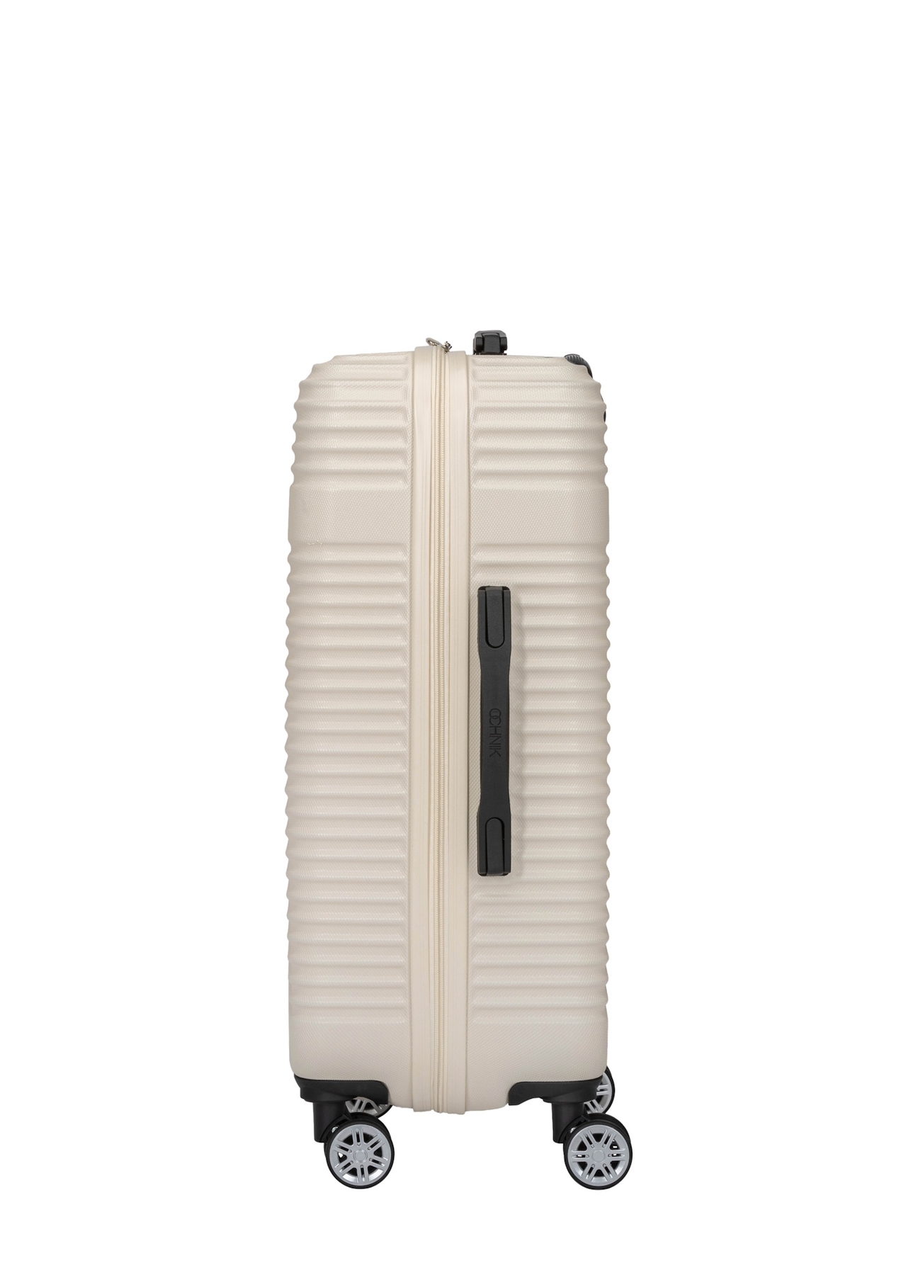 Komplet walizek na kółkach 19'/24'/28' WALAB-0040-0C(W26), widok produktu z boku na białym tle.