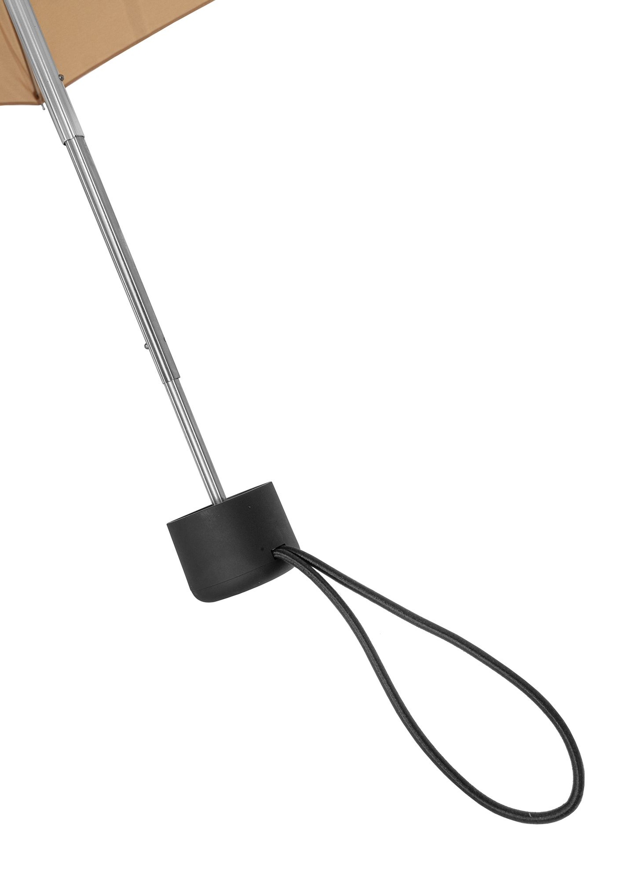 Składany mały parasol damski w kolorze złotym PARSD-0036-28(W24)-03