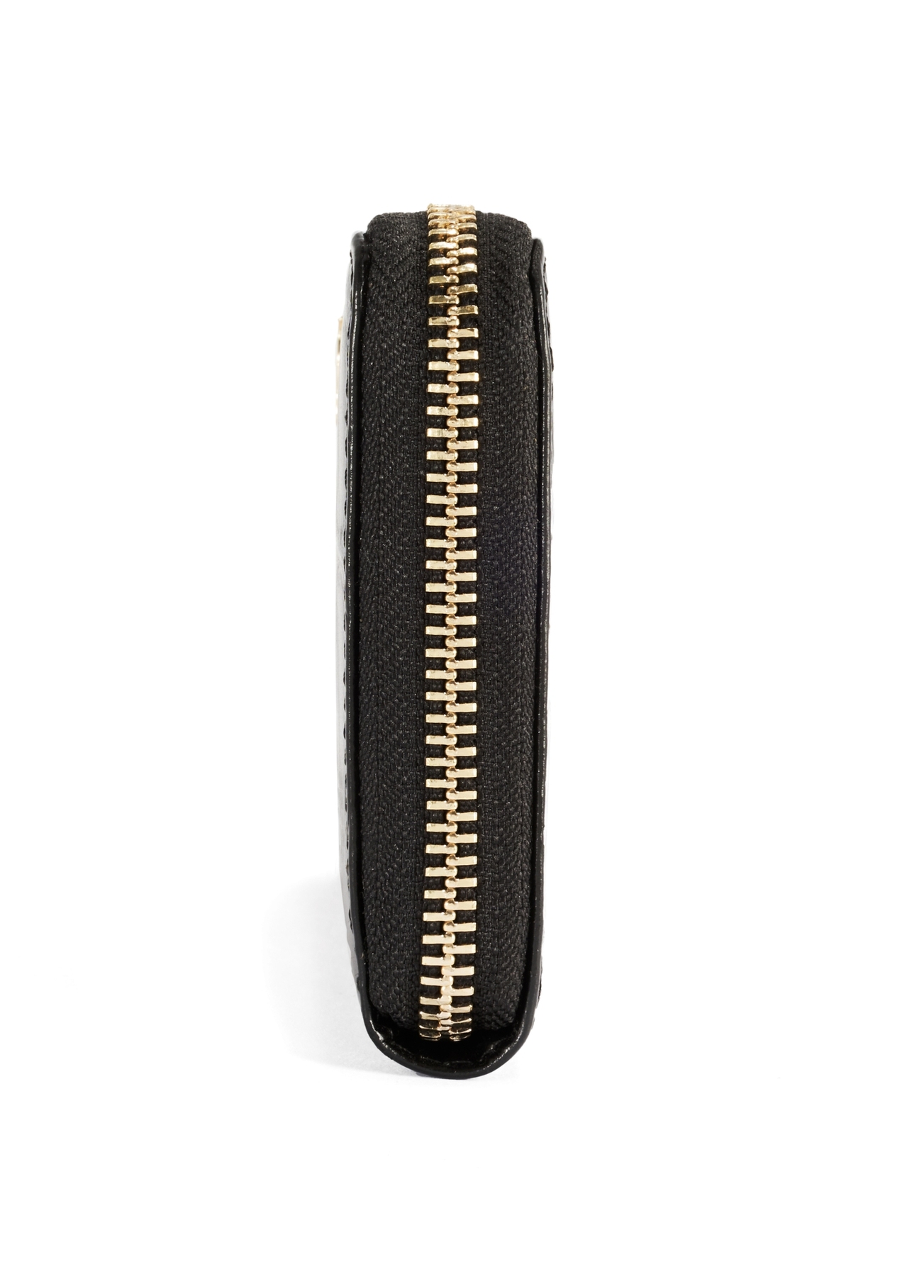 Czarny duży portfel damski croco PORES-0908A-97(Z25)