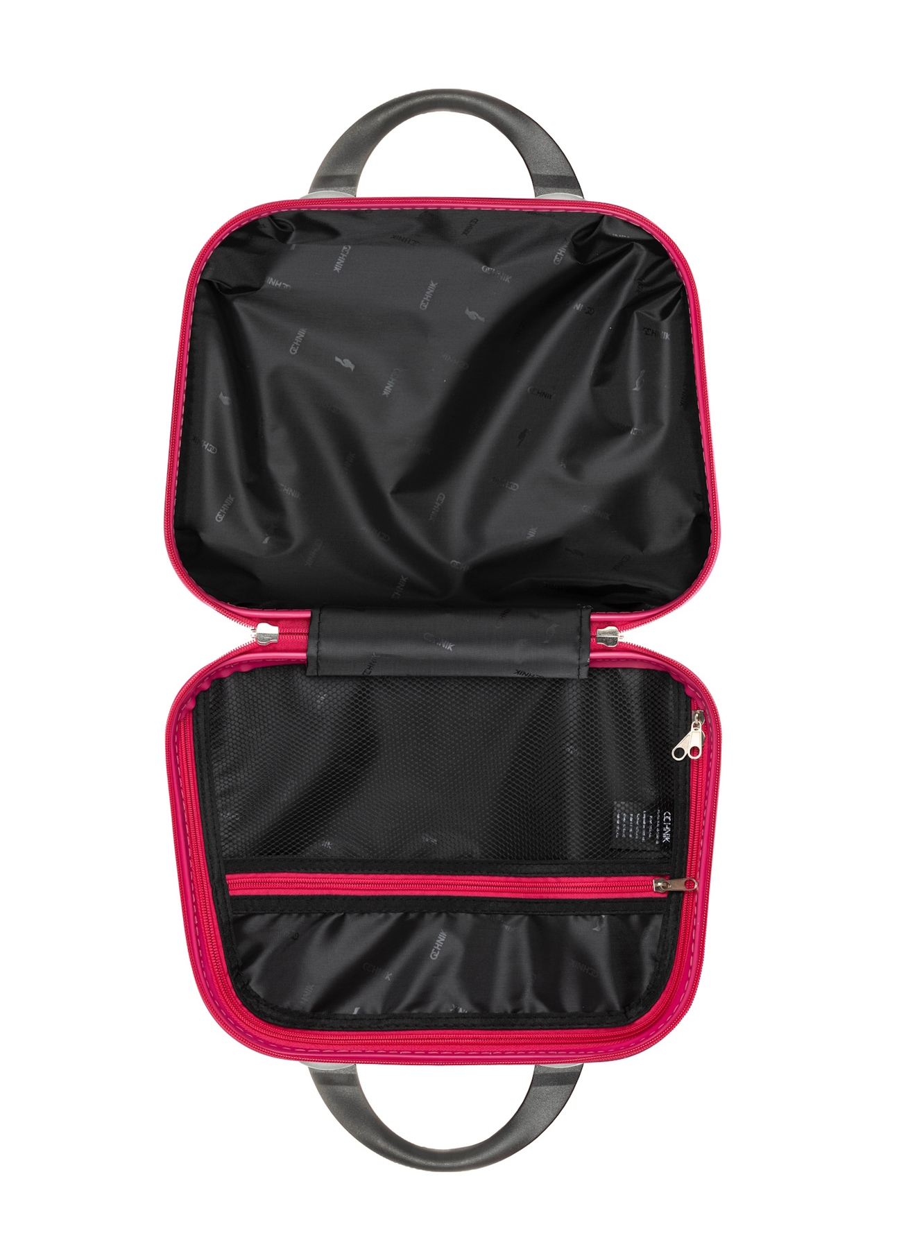 Kosmetyczka podróżna WALAB-0040-5E-14(W26), widok produktu w środku na białym tle.