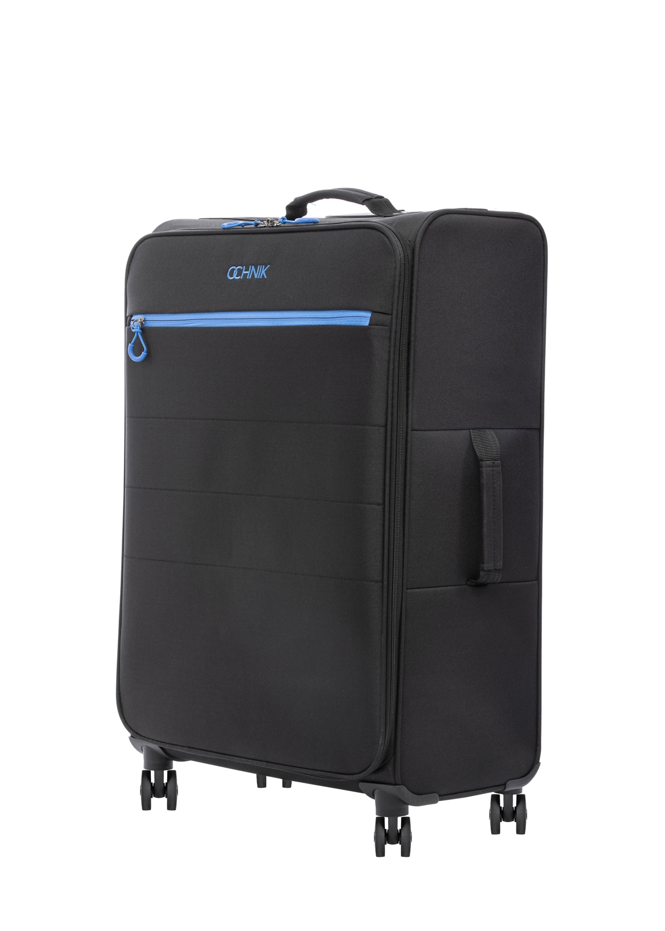 Komplet walizek na kółkach 19"/24"/28" WALNY-0045-99(W26), widok produktu skosem na białym tle.