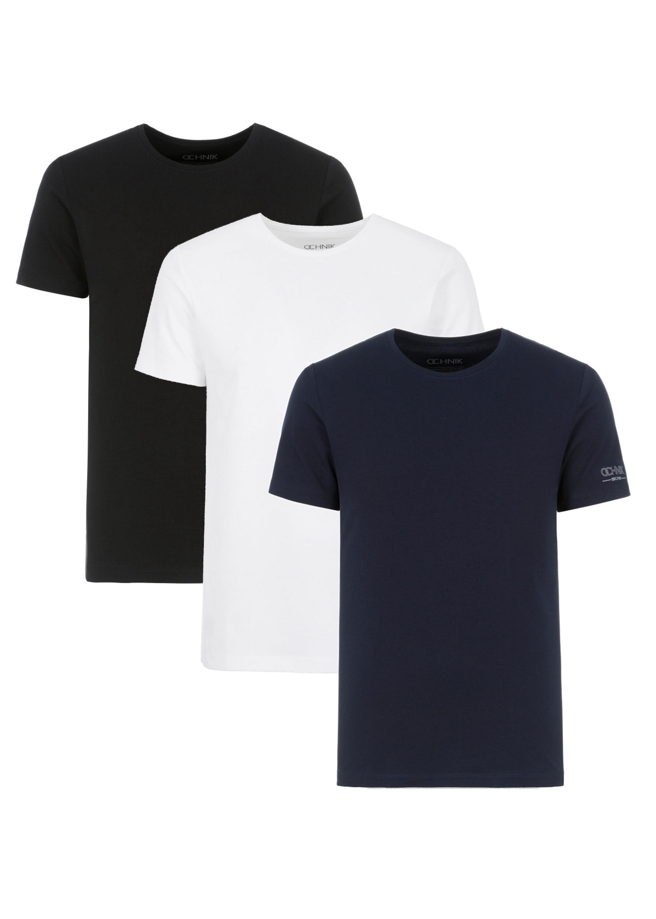 Zestaw T-shirtów męskich basic ZESMT-0040-15(KS)-01