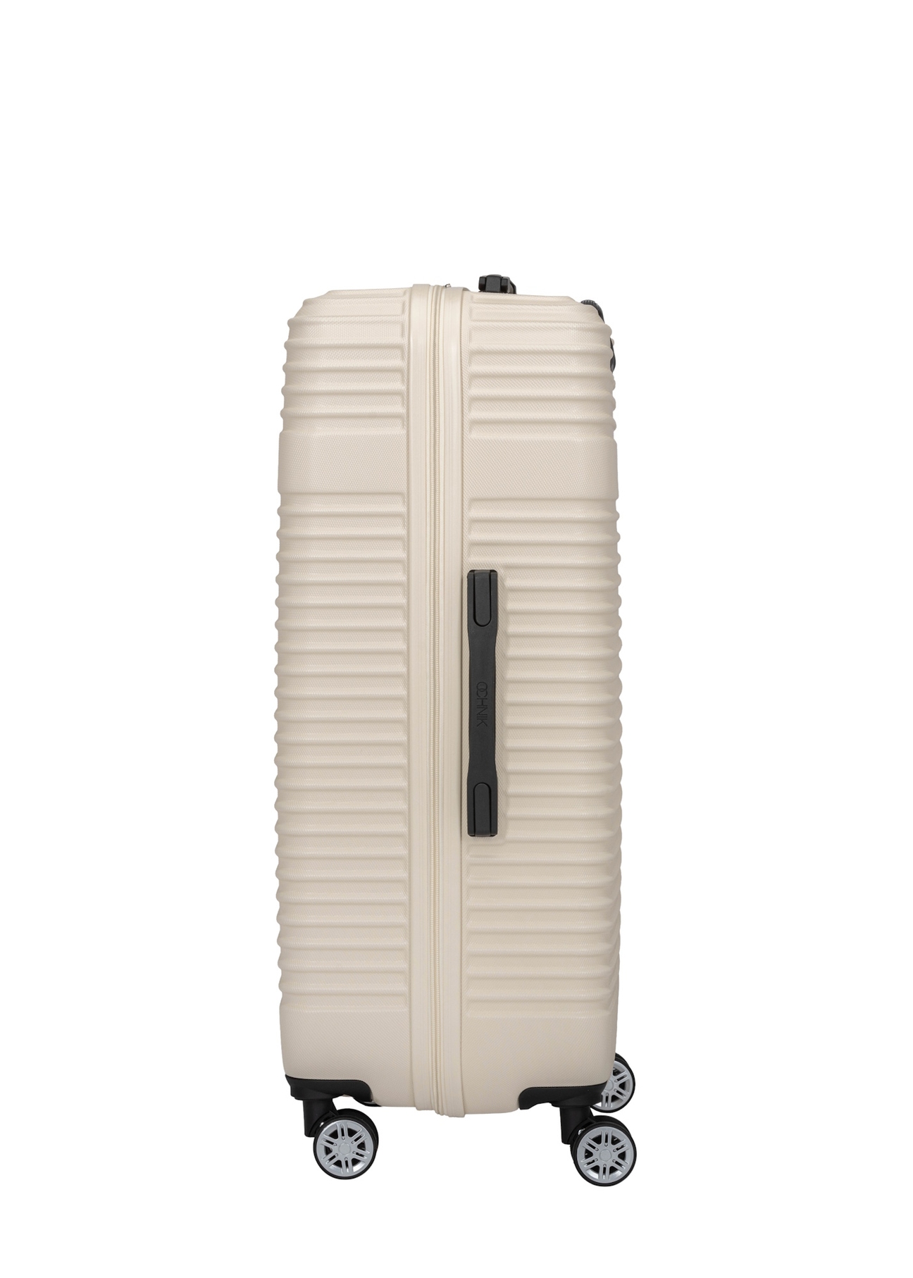 Komplet walizek na kółkach 19'/24'/28' WALAB-0040-0C(W26), widok produktu z boku na białym tle.