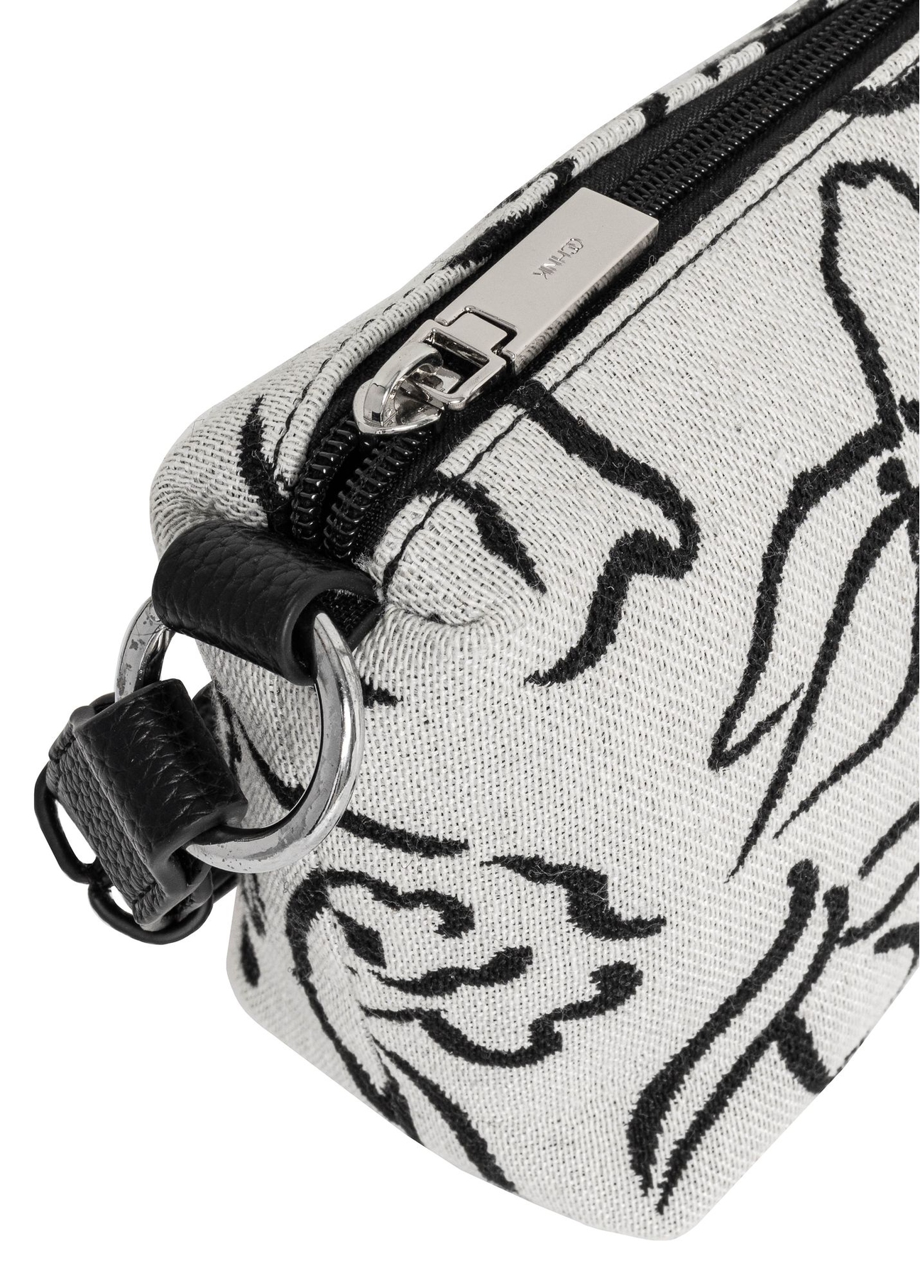Mała torebka damska w kwiaty TOREC-0882A-98(W25)