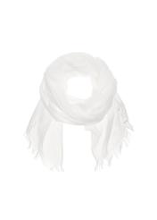 Biały duży szalik damski SZADT-0171-11(W24)-01