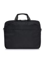 Czarna teczka męska z kieszenią  na laptop TORMN-0312-99(W24)-02