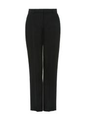 Czarne eleganckie spodnie damskie SPODT-0106-98(W25)-06