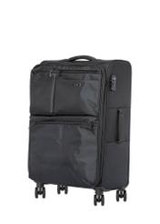 Komplet walizek na kółkach 19"/24"/28" WALNY-0048-99(W26), widok produktu skosem na białym tle.