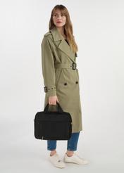 Czarna damska torba na laptopa TOREN-0306-99(W25)