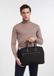 Czarna teczka męska TORMN-0357-99(W25)
