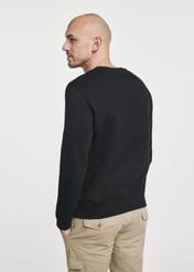 Czarna bluza męska bez kaptura BLZMT-0066-99(Z24)-05