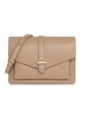 Mała torebka listonoszka w kolorze nude TOREC-1004-82(W25)-01