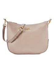Beżowa torebka damska w stylu hobo TOREC-0829A-80(Z25)