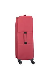 Komplet walizek na kółkach 19"/24"/28" WALNY-0045-4B(W26), widok produktu z boku na białym tle.