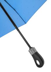 Składany parasol damski w kolorze niebieskim PARSD-0012-60(W24)-03