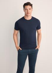 Zestaw T-shirtów męskich basic ZESMT-0040-15(KS)