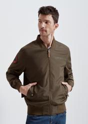 Oliwkowa kurtka bomberka męska TOP GUN KURMT-0352-57(W24)-02