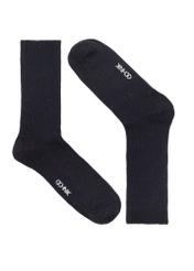 Czarne długie skarpety męskie SKAMT-0192-99(Z26)