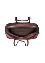 Duża torba ciemnobrązowa typu shopper TOREN-0354-1I(Z26)