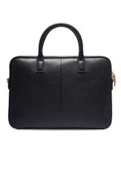 Czarna elegancka skórzana torba na laptopa TORES-1344-9I(Z26)