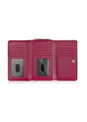 Duży różowy skórzany portfel damski PORES-0801B-34(W24)-06